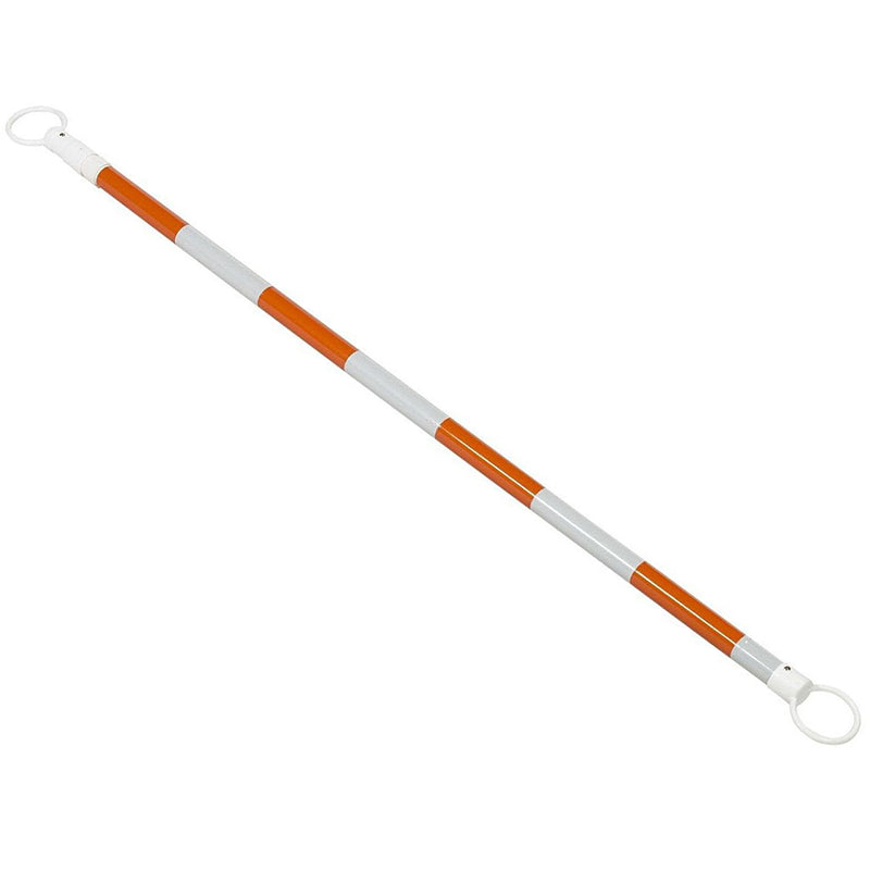 CBAROW10 PVC Retractable Cone Bar, 2" OD x 70-120" Length, Orange-RK Safety-RK Safety