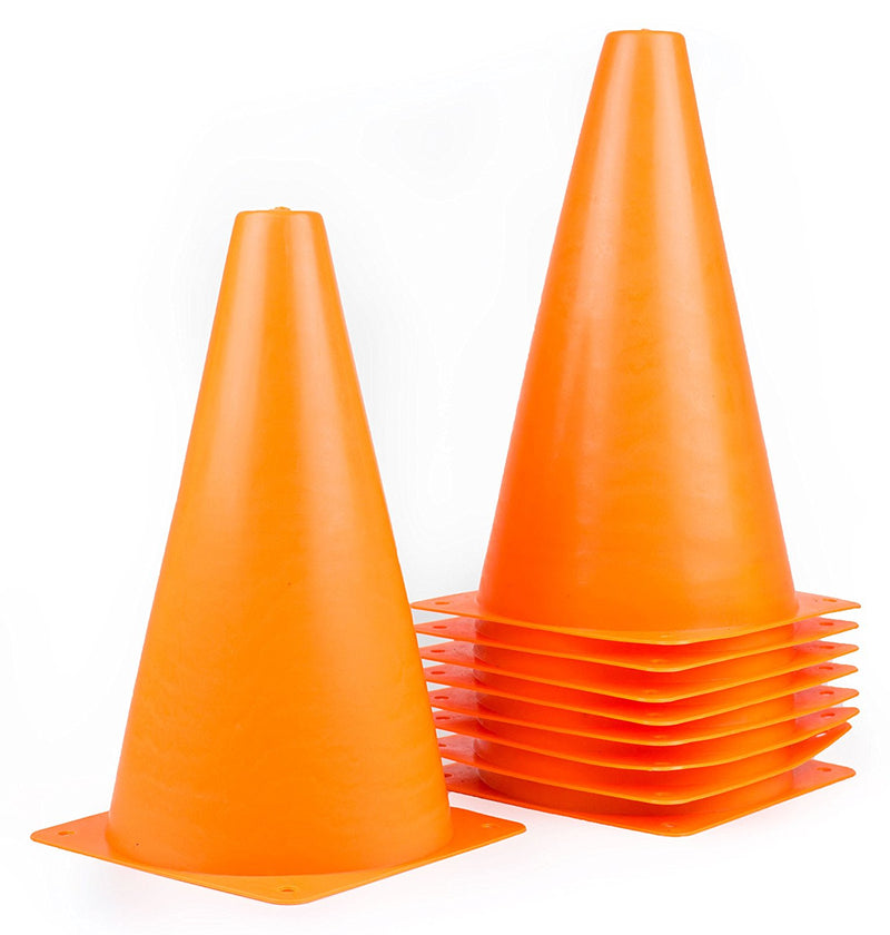 RK Sports Plastic Sport Cones 12 inch - Orange-RK Safety-RK Safety