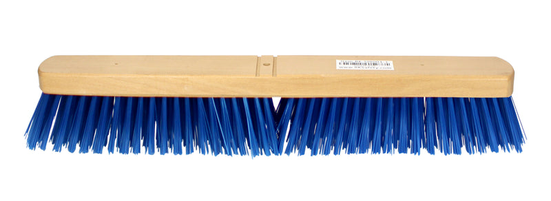 (RK-SJB001) 24'' RK Safety Wooden Push Broom With Brace and Bamboo Handle-RK Safety-RK Safety