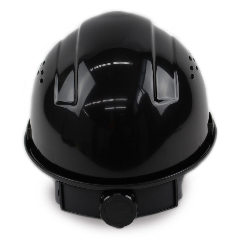 RK Safety RK-HP14-BK Hard Hat Cap Style with 4 Point Ratchet Suspension (Black)-RK Safety-RK Safety