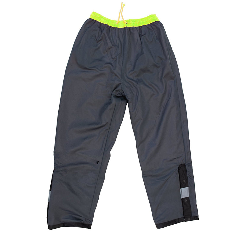 Insulated thermal lined Waterproof Rain Pants Over Trousers -WP0212-New York Hi-Viz Workwear-RK Safety