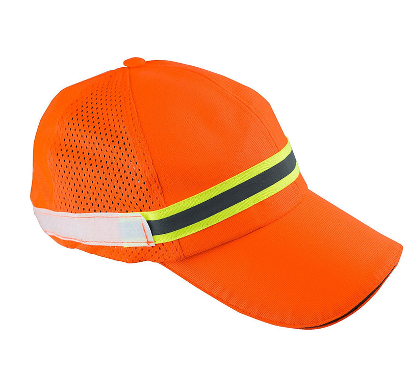 High Performance Hat/ Cap with Neck Shade - Orange-New York Hi-Viz Workwear-RK Safety
