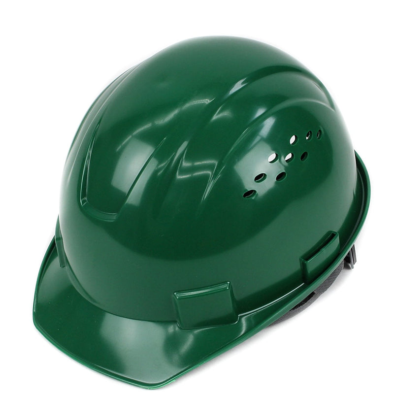 RK Safety RK-HP14-DGR Hard Hat Cap Style with 4 Point Ratchet Suspension (Dark green)-RK Safety-RK Safety