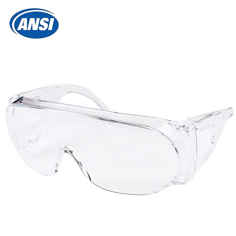 RK-SG101 Economical Safety Eyewear Transparent Crystal Glasses Clear-RK Safety-RK Safety