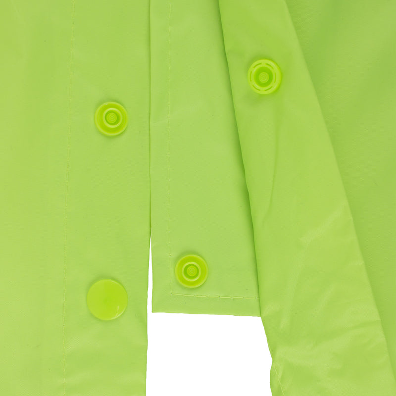 Hi-Vis Green PVC Polyester 3-Piece Rain Suit | Jacket, Hoodie, Pants-RW-PP-HIG33-RK Safety-RK Safety