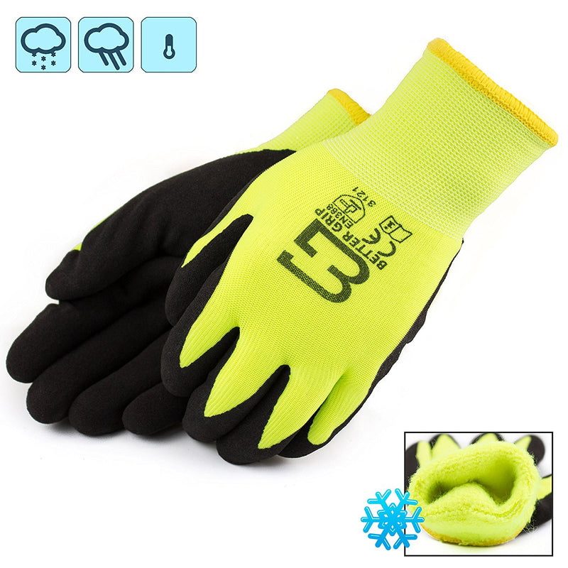Better Grip® Double Lining Rubber Coated Gloves - BGWANS-LM-CS-Better Grip-RK Safety