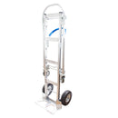 NK HTA-7B Heavy Duty 2 in 1 Senior Convertible Aluminum Hand Truck, Fully Assembled without Wheels, Flat Free Wheels-NK-RK Safety