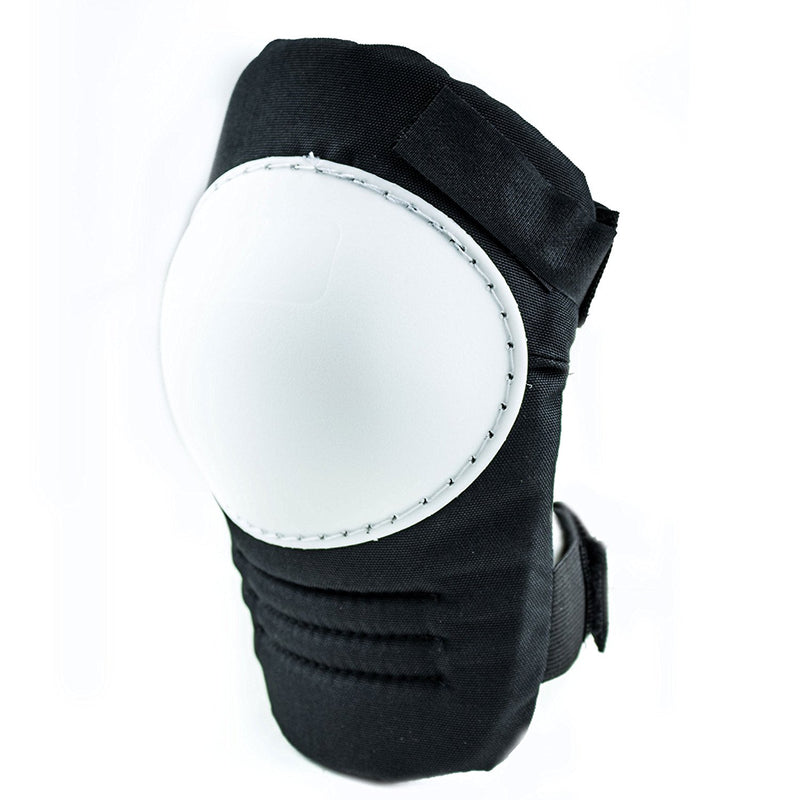 RK Safety Kneepad with White Hard Shell, Stitched Poly Cap-RK Safety-RK Safety