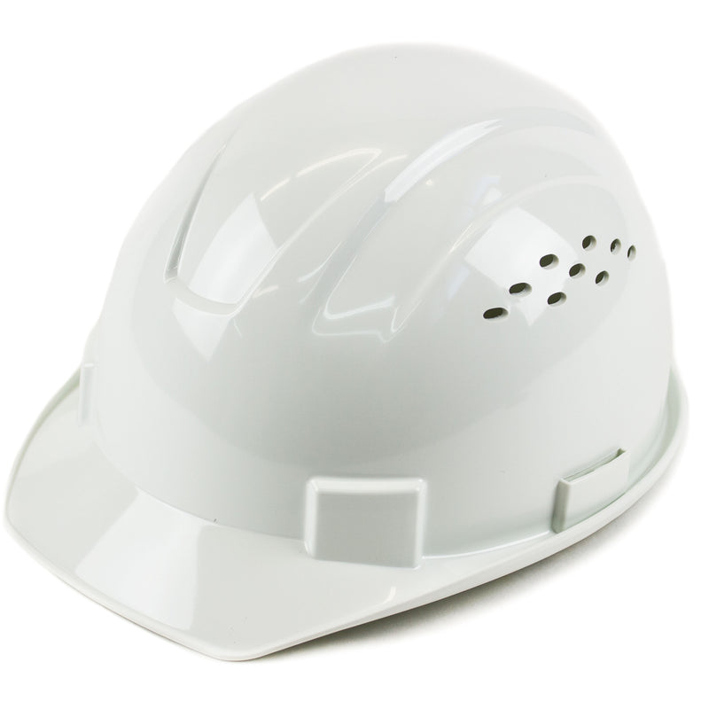 RK Safety RK-HP14-WH Hard Hat Cap Style with 4 Point Ratchet Suspension (White)-RK Safety-RK Safety