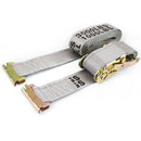 Heavy Duty Gray Ratchet Strap 2 Inch x 16 Foot - NK-RCE2X16-NK-RK Safety