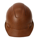 RK Safety RK-HP34 Hard Hat Cap Style with 4 Point Ratchet Suspension (1 EA, Brown)-RK Safety-RK Safety