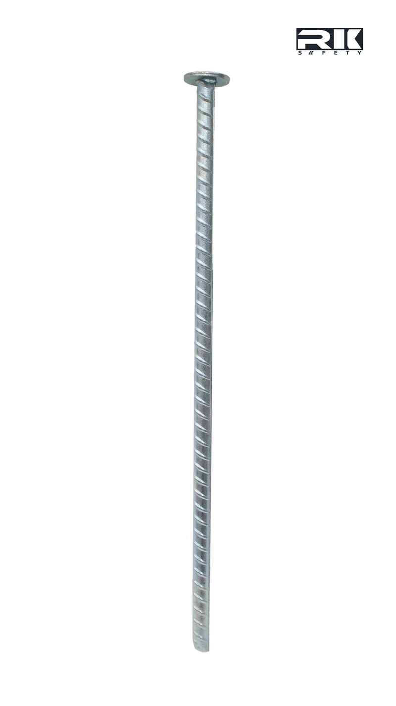 RK Safety RK-Spike M10 Steel Spike for Speed Bump/Wheel Stop on Asphalt-RK Safety-RK Safety