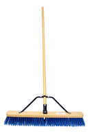 (RK-SJB001) 24'' RK Safety Wooden Push Broom With Brace and Bamboo Handle-RK Safety-RK Safety