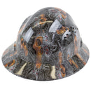 RK Safety RK-HP44-SKULL Skull Designed Hard Hat Brim Style with 4 Point Ratchet Suspension-RK Safety-RK Safety