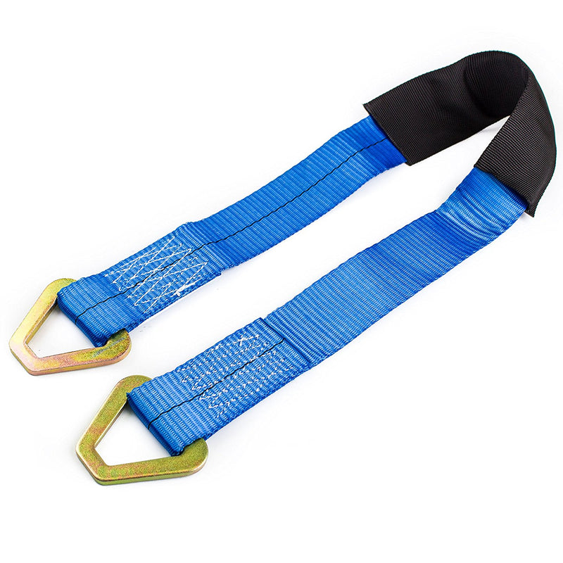 NK-AS2X36 2" X 36" Axle Delta Ring Strap, Tie down, Accessory for Ratchet Strap-NK-RK Safety