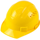 RK Safety RK-HP14-YEL Hard Hat Cap Style with 4 Point Ratchet Suspension (Yellow)-RK Safety-RK Safety