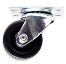 NK 2 Inch Low Profile Hard Rubber Wheel Swivel Plate Casters - CHR2SSRE-4-NK-RK Safety