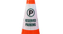 RK Safety “Reserved Parking” Bright Reflective Cone Message Sleeve, [Cone Not Included]…-RK Safety-RK Safety