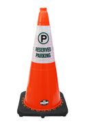 RK Safety “Reserved Parking” Bright Reflective Cone Message Sleeve, [Cone Not Included]…-RK Safety-RK Safety