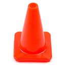(Set of 10) 12" PVC Traffic Safety Cones, Plain - Orange-RK Safety-RK Safety