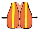 RK Safety Vest with Reflective Stripes - Orange, Lime, Pink(8011,8012,8013)-New York Hi-Viz Workwear-RK Safety