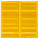 Adhesive Vinyl Reflective Hard Hat/Helmet Sticker - Yellow-RK Safety-RK Safety