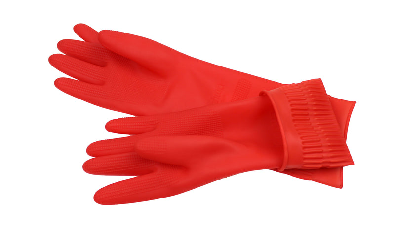 Rubber Cleaning Gloves Kitchen Dishwashing Glove 2-Pair,Waterproof Reuseable, Made in Korea-RK-THRG-RK Safety-RK Safety