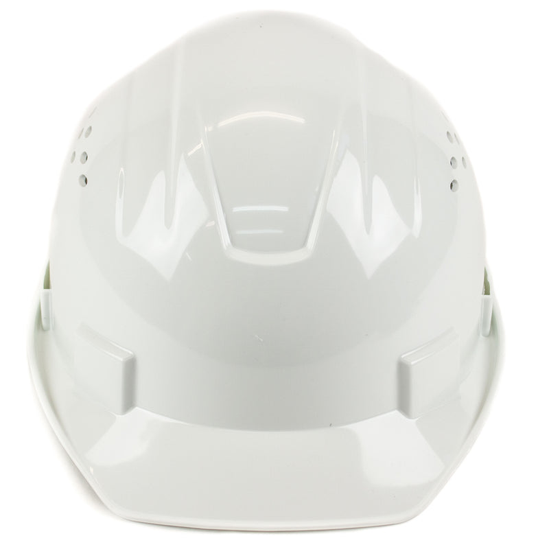 RK Safety RK-HP14-WH Hard Hat Cap Style with 4 Point Ratchet Suspension (White)-RK Safety-RK Safety