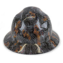 RK Safety RK-HP44-SKULL Skull Designed Hard Hat Brim Style with 4 Point Ratchet Suspension-RK Safety-RK Safety