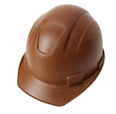 RK Safety RK-HP34 Hard Hat Cap Style with 4 Point Ratchet Suspension (1 EA, Brown)-RK Safety-RK Safety