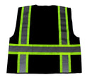 SRUS9811,9812, 9813 Class 2 Two Tone High Visibility Safety Vest- SRUSS9811&SRUSS9812 (Orange, Lime)-New York Hi-Viz Workwear-RK Safety