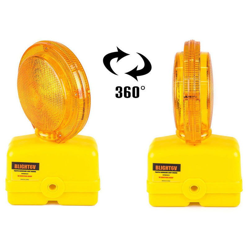 BLIGHT6V-1 Premium 03-10-3WAY6V Polycarbonate Barricade Light-RK Safety-RK Safety