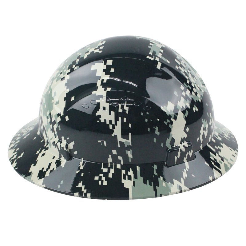 Safety RK-HP44-CAMO Designed Hard Hat Brim Style with 4 Point Ratchet Suspension-RK Safety-RK Safety