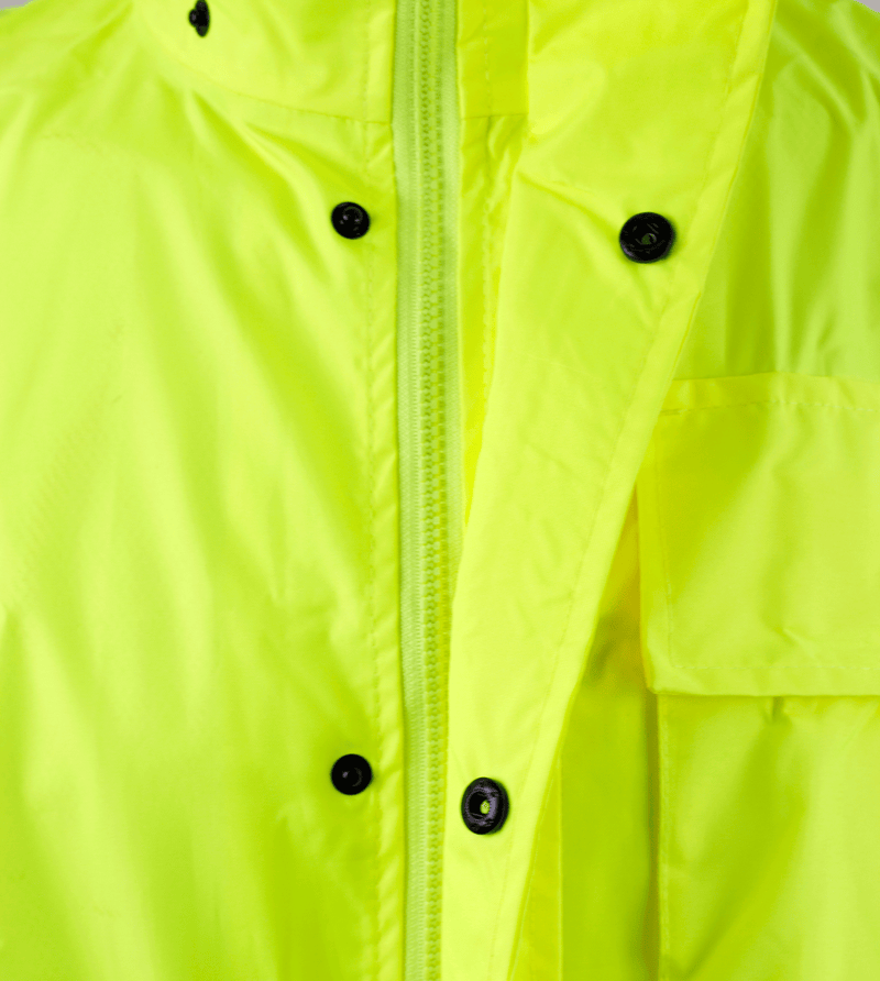 RK Class 3 Rain Suit High Visibility Reflective Black Bottom-RK Safety-RK Safety