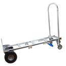 NK HTA-7B Heavy Duty 2 in 1 Senior Convertible Aluminum Hand Truck, Fully Assembled without Wheels, Flat Free Wheels-NK-RK Safety