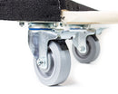 NK Furniture Movers Dolly, Soft Gray Non-marking TPR Wheels -Black-NK-RK Safety