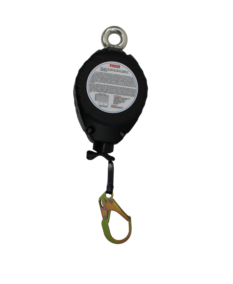 Spidergard SPL-RW11 11-Feet Retractable Lifeline with Webbing, OSHA/ANSI Compliant, Rebar Hook-RK Safety-RK Safety