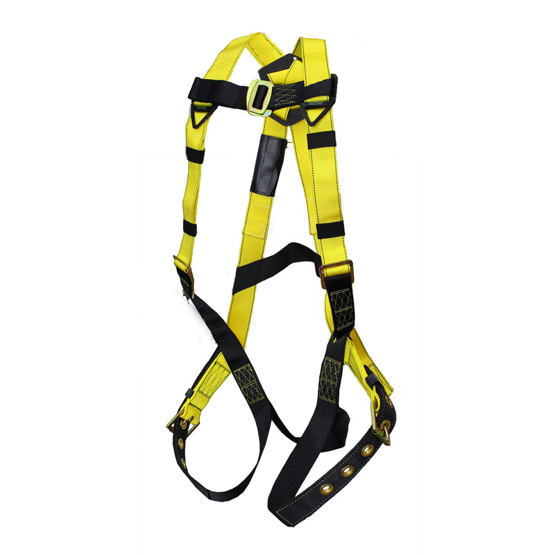 Spidergard SP-RFKIT Construction Harness with Leg Tongue Buckle Straps and 4 Pieces Roof Kit Combo-Spidergard-RK Safety