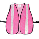 RK Safety Vest with Reflective Stripes - Orange, Lime, Pink(8011,8012,8013)-New York Hi-Viz Workwear-RK Safety