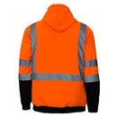 Class 3 High Visibility Sweatshirt, Hooded Pullover - H8311-New York Hi-Viz Workwear-RK Safety