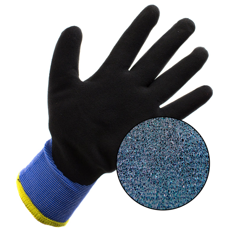 Better Grip® Double Lining Rubber Coated Gloves - BGWANS-BLU-CS-Better Grip-RK Safety