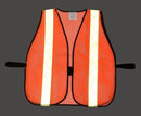 RK Safety Vest with Reflective Stripes - Orange, Lime, Pink(8011,8012,8013)-New York Hi-Viz Workwear-RK Safety