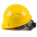 RK Safety RK-HP14-YEL Hard Hat Cap Style with 4 Point Ratchet Suspension (Yellow)-RK Safety-RK Safety