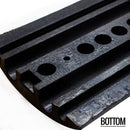 RK RK-SPBP6 Modular Rubber Speed Bump (72"x12"x12")-RK Safety-RK Safety