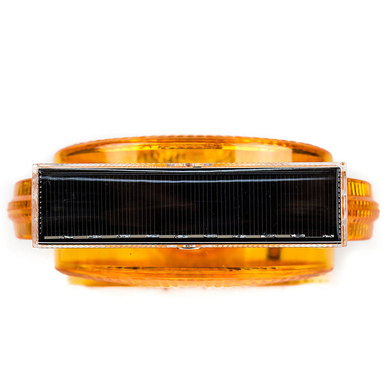 Rechargeable Solar Barricade Amber LED Warning Lights - BLIGHT-ST-RK Safety-RK Safety