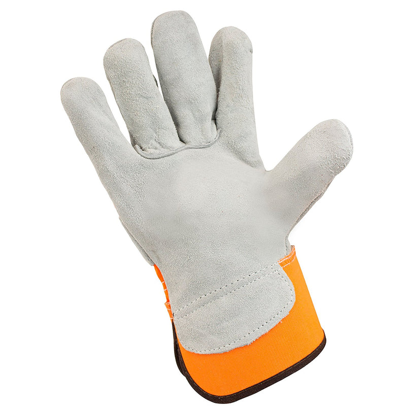 Better Grip® Hi Visibility Cowhide Leather Palm Gloves - BGBYHVO-Better Grip-RK Safety