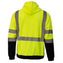 Class 3 High Visibility Sweatshirt, Hooded Pullover - H8312-New York Hi-Viz Workwear-RK Safety