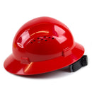 RK Safety RK-HP24-RD Red Hard Hat Brim Style with 4 Point Ratchet Suspension-RK Safety-RK Safety