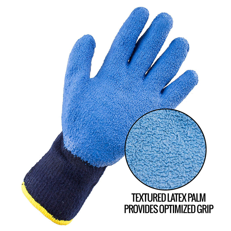Better Grip® Insulated Rubber Coated Crinkle Gloves - BGWLAC-BU-Better Grip-RK Safety