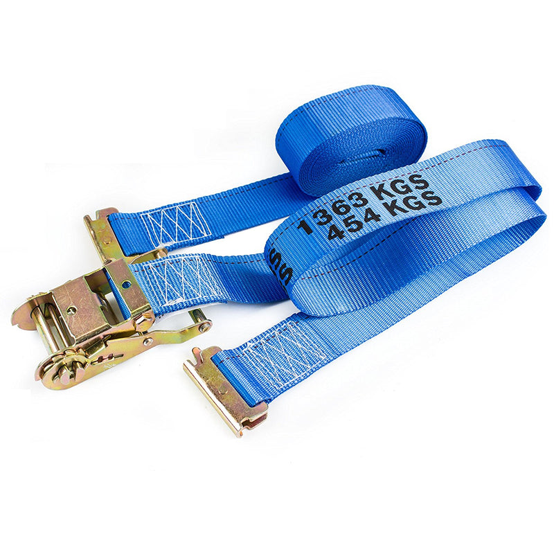 Heavy Duty Blue Ratchet Strap 2 Inch x 20 Foot -NK-RCE2X20-NK-RK Safety